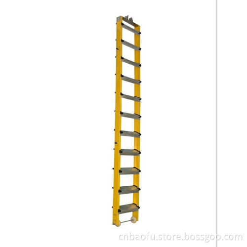 Fiberglass Straight Ladder with Pulley (RLFS)